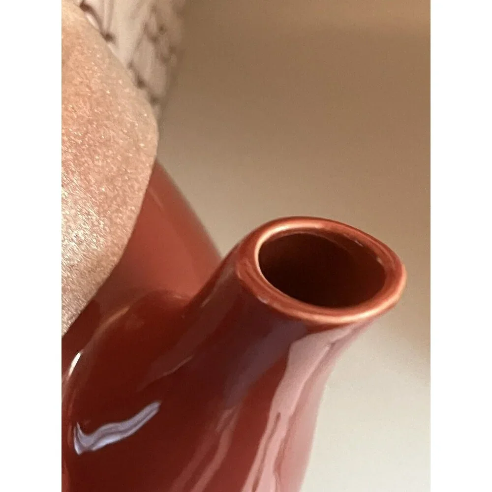 New In Box  Cordon Bleu Teapot With Infuser Color RED - Picture 7 of 12